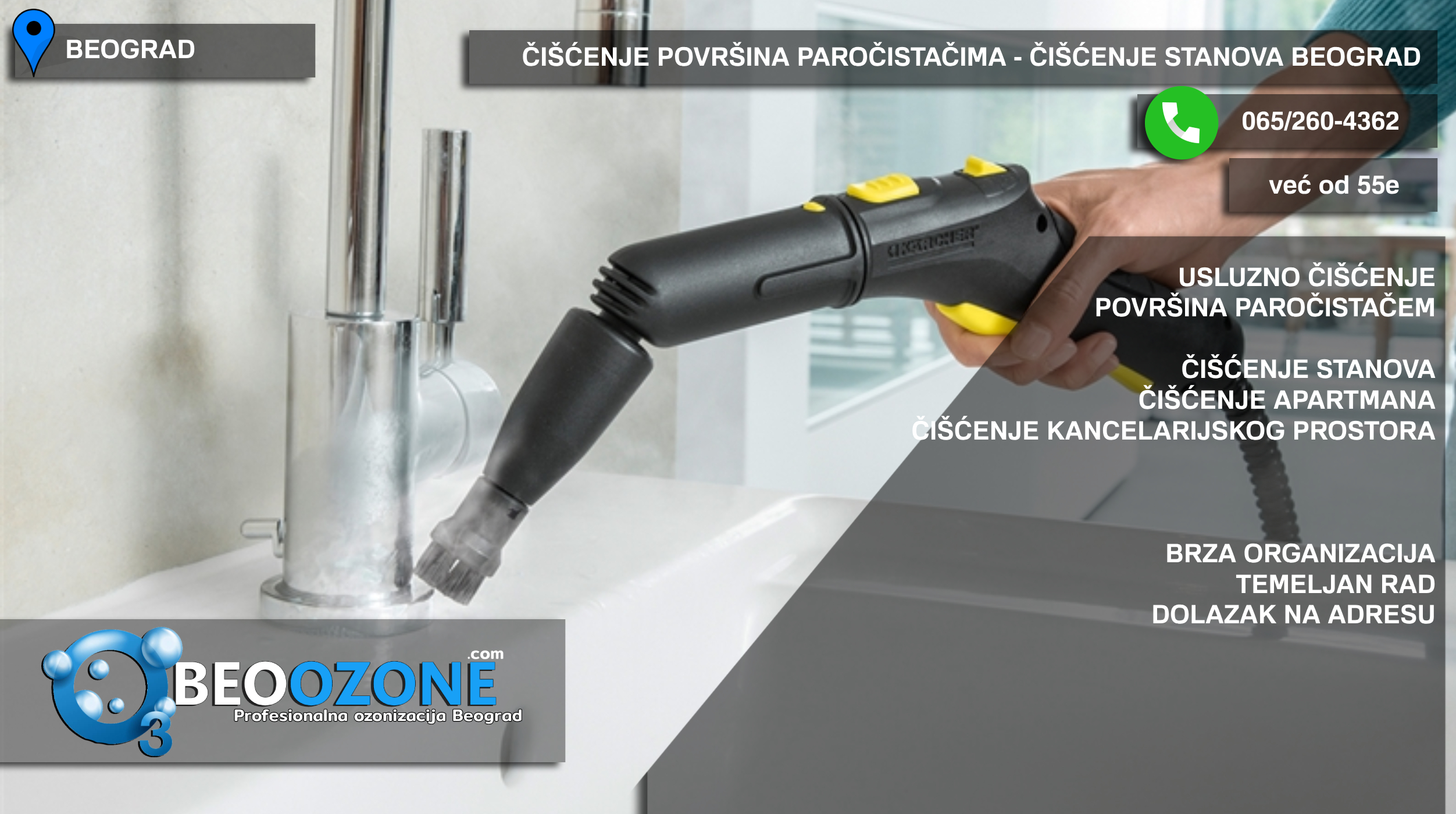 Ciscenje stanova Beograd - Usluzno ciscenje parocistacima…