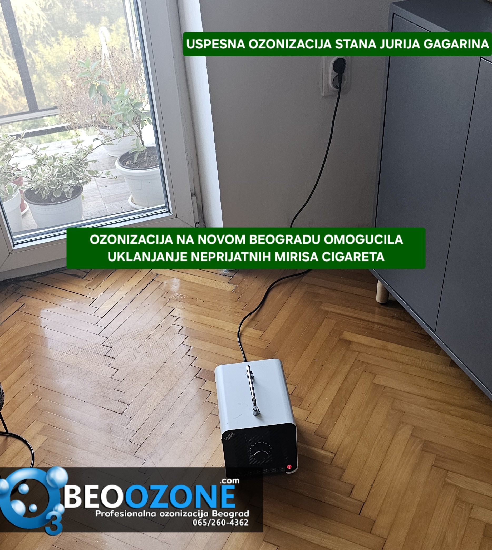 Kako je ozonizacija od 110 € spasila stan, uklonila jak miris i omogućila nastavak rente preko Booking.com